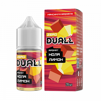 Ар DUALL EXTRA ZERO "Кола Лимон" 28-0