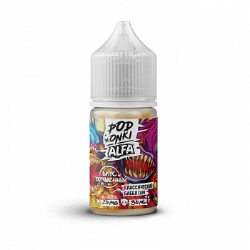 Ар ALFA VAPE&PODONKI STRONG Классический Баблгам 30-20